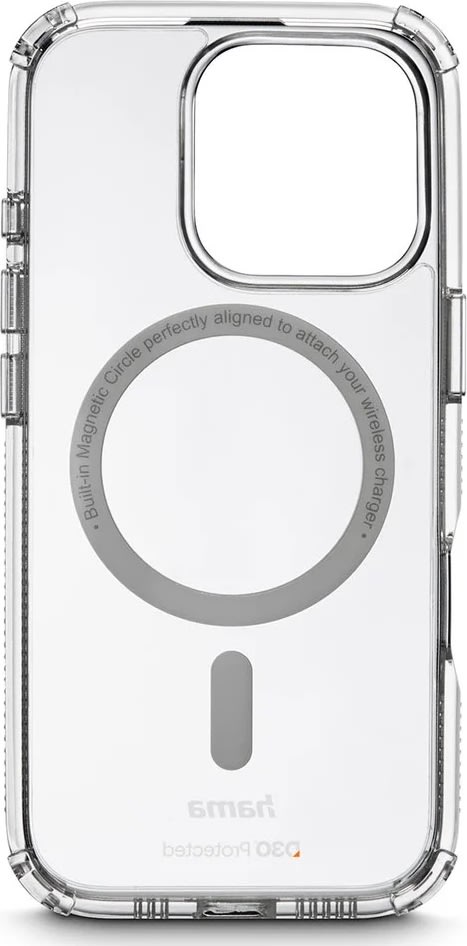 Hama Mobilcover iPhone 16 Pro MagCase, transparent