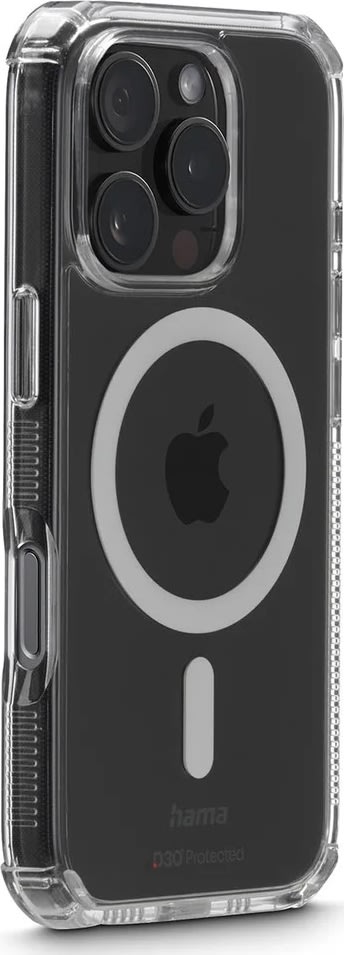 Hama Mobilcover iPhone 16 Pro MagCase, transparent