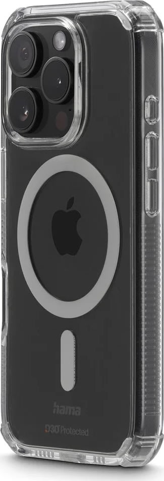 Hama Mobilcover iPhone 16 Pro MagCase, transparent