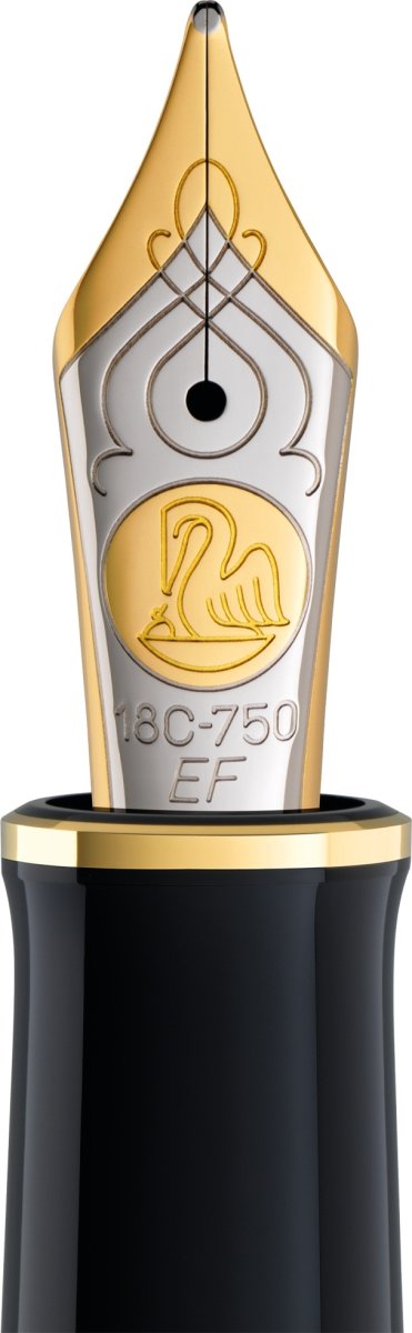 Pelikan Souverän 800 Fyldepen, EF, black/red