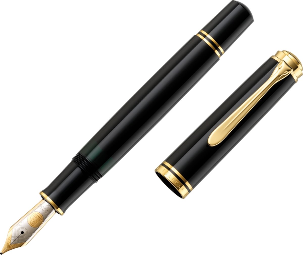 Pelikan Souverän 800 Fyldepen, F, black