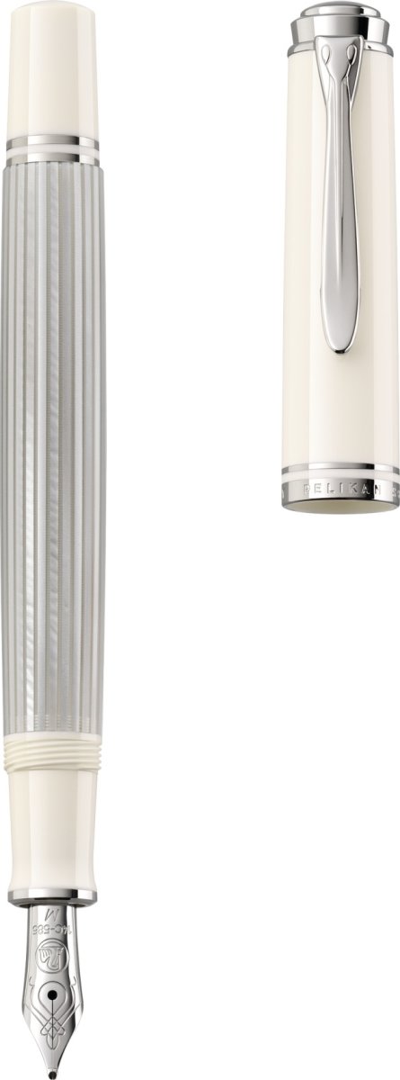 Pelikan Souverän 405 Fyldepen, M, white