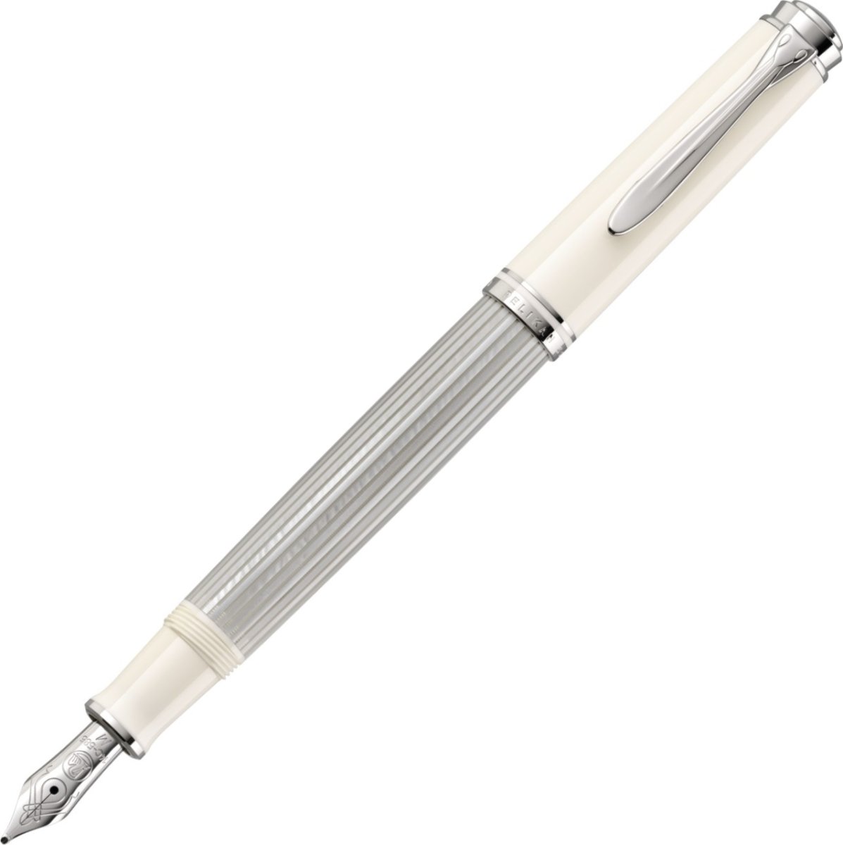 Pelikan Souverän 405 Fyldepen, B, white
