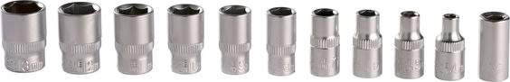 Probuilder Topnøglesæt 1/4" 12 dele