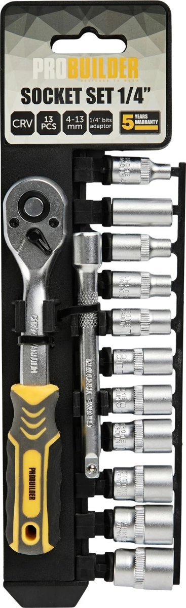 Probuilder Topnøglesæt 1/4" 12 dele