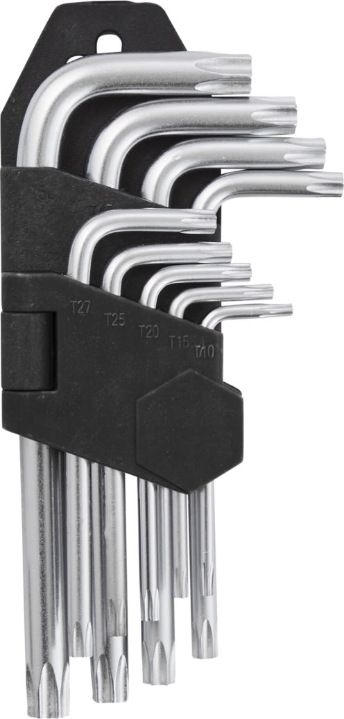 Probuilder Stiftnøglesæt Torx 9 stk.