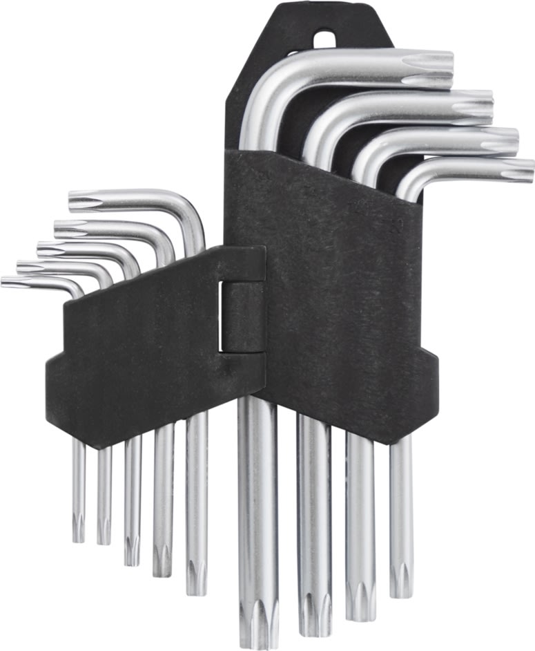Probuilder Stiftnøglesæt Torx 9 stk.