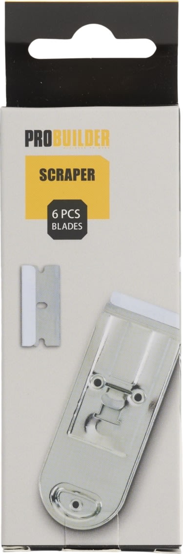 Probuilder Glasskraber med 6 blade