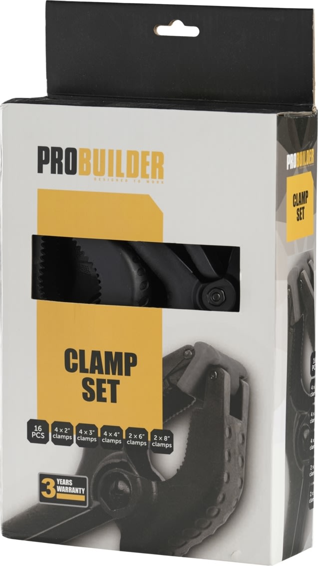 Probuilder Klemmesæt 16 stk.