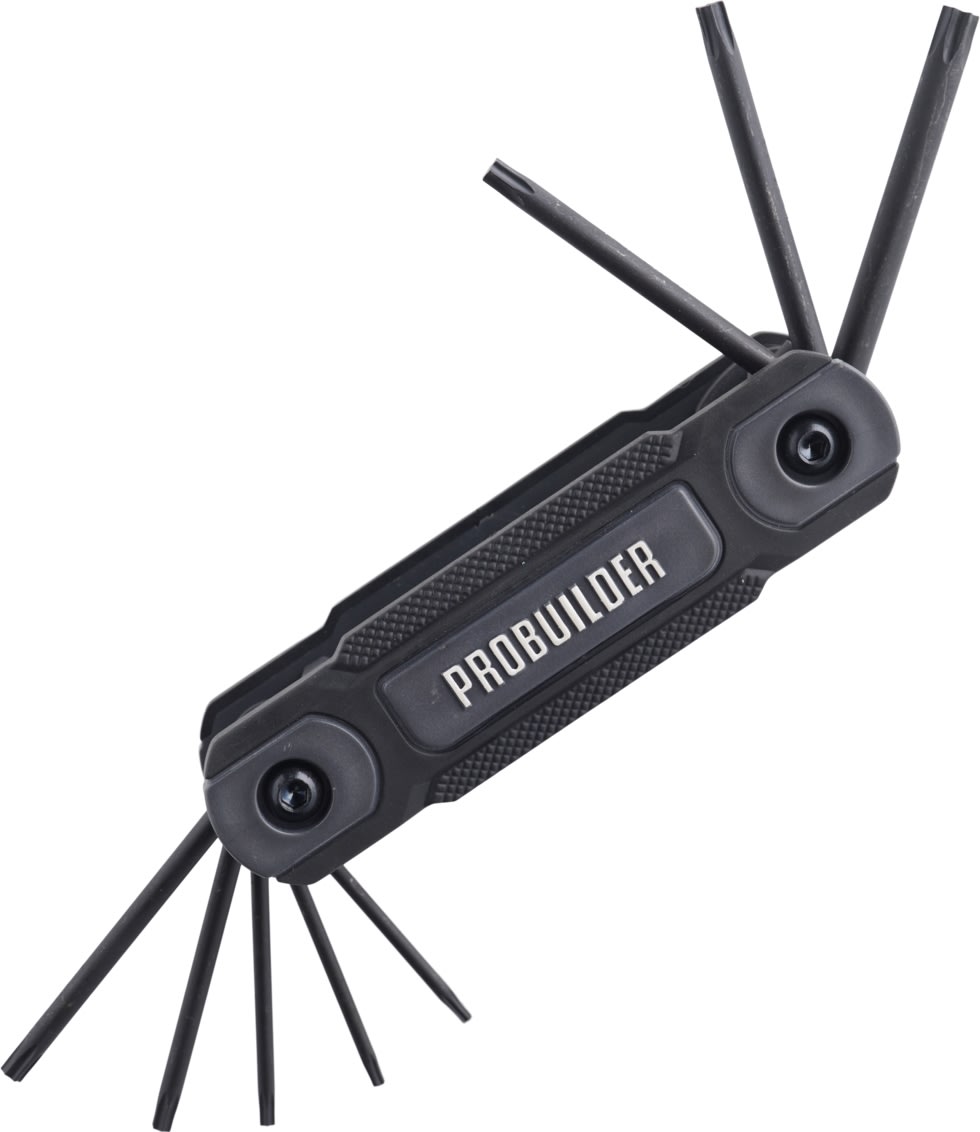Probuilder Stiftnøglesæt foldbart Torx 8 stk.