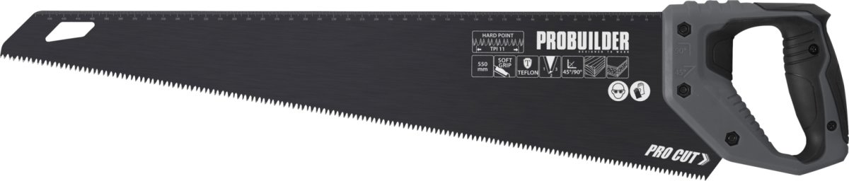 Probuilder Pro Cut Håndsav, 55 cm, 11 tpi