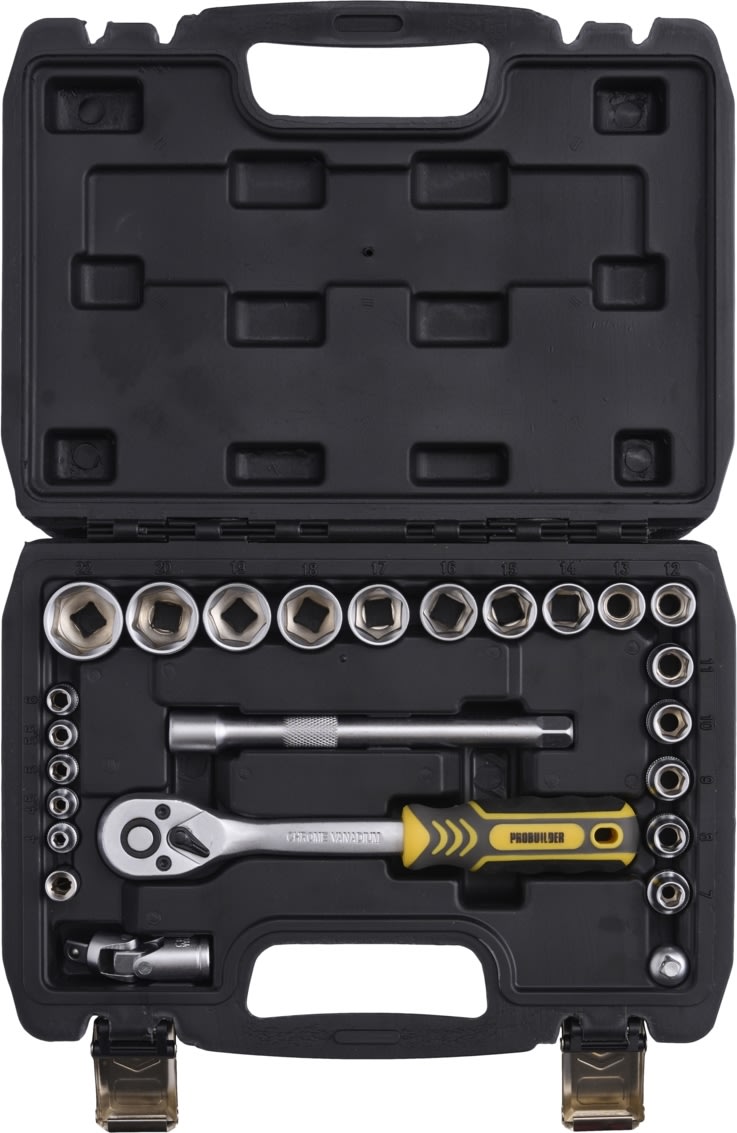 Probuilder Topnøglesæt 3/8" 25 dele