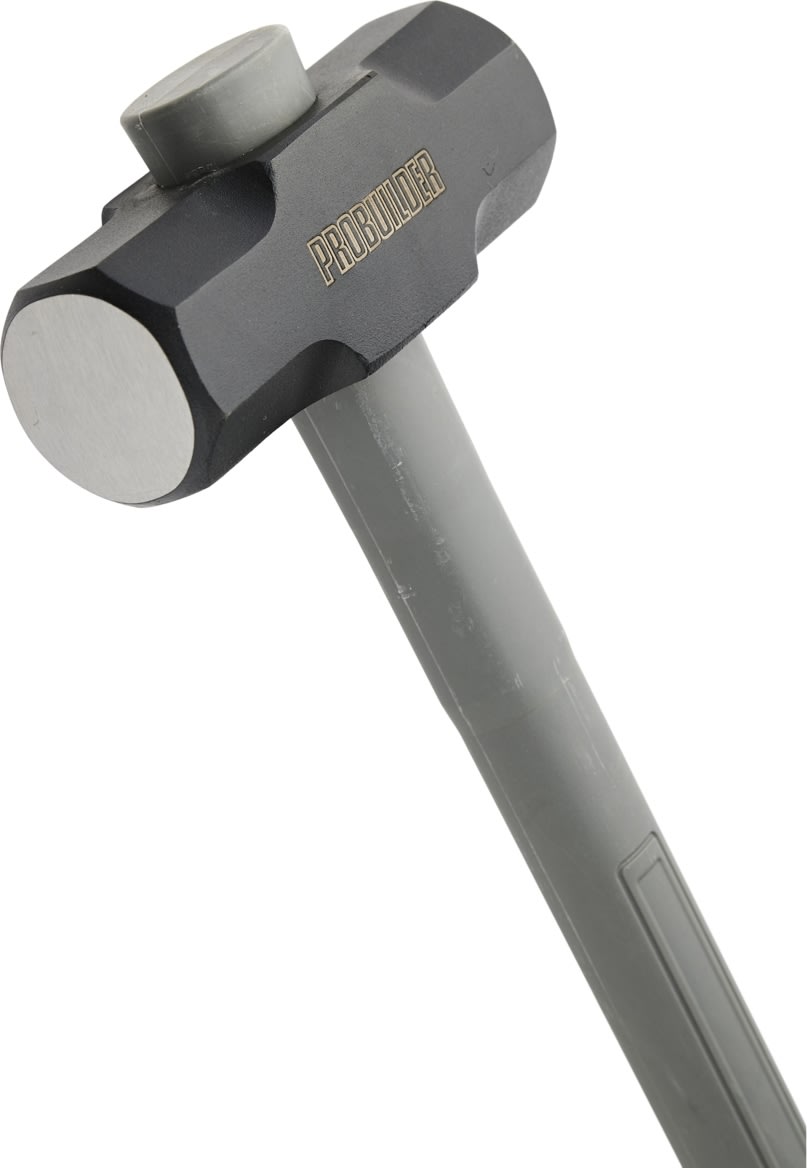 Probuilder Banehammer glasfiber/stål, 4 kg.