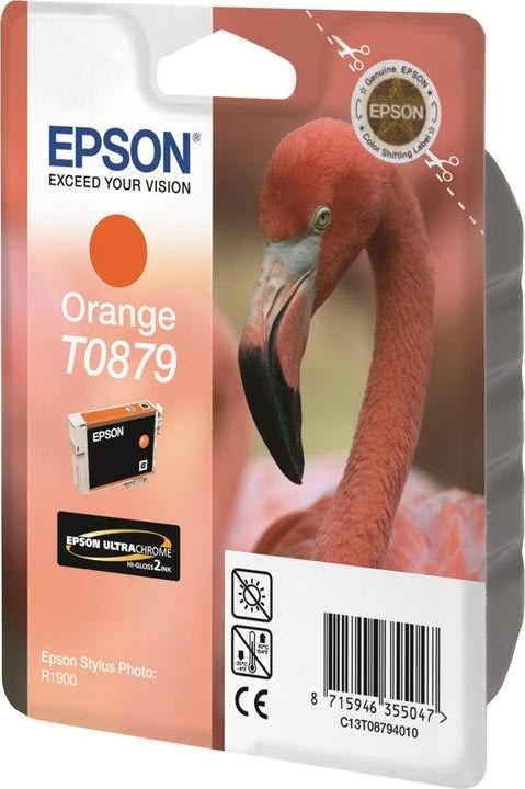 Epson nr.T0879/C13T08794010 blækpatron, orange, 90