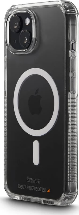 Hama Mobilcover iPhone 15 Plus, transparent