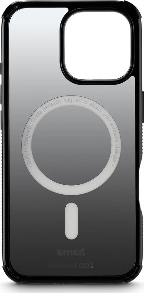 Hama Mobilcover iPhone 16 Pro MagCase, sort