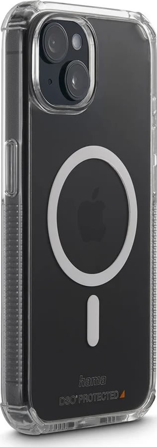 Hama Mobilcover iPhone 15 MagCase, transparent
