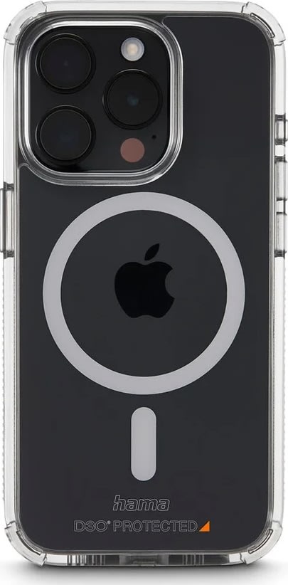 Hama Mobilcover iPhone 15 Pro MagCase, transparent