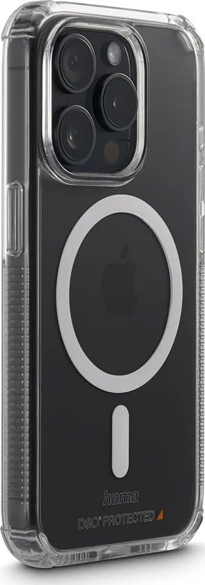 Hama Mobilcover iPhone 15 Pro MagCase, transparent