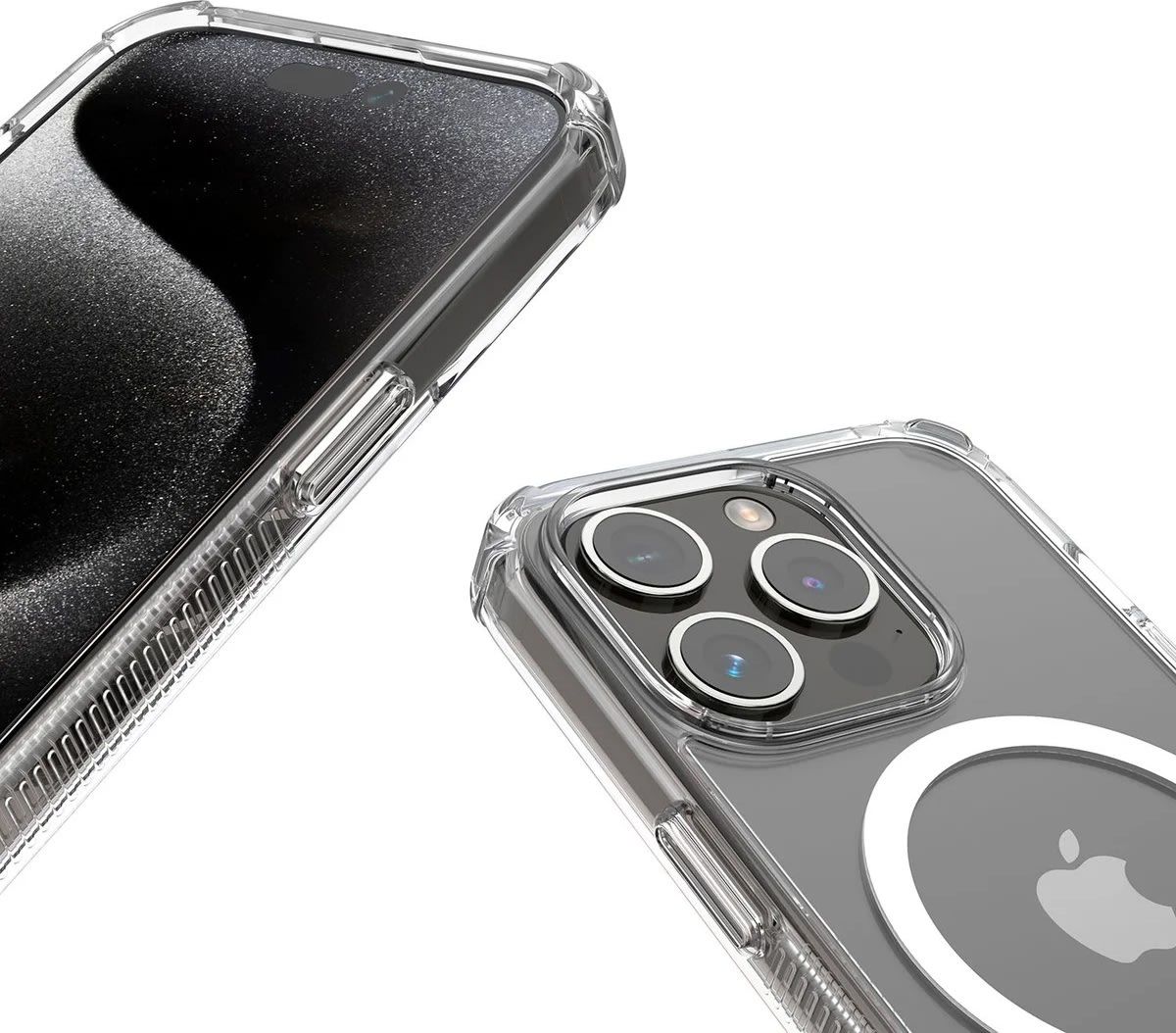 Hama Mobilcover iPhone 15 Pro MagCase, transparent
