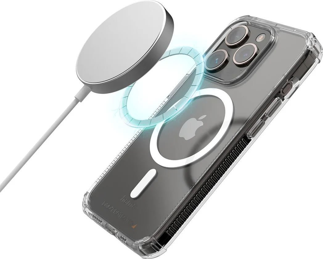 Hama Mobilcover iPhone 15 Pro MagCase, transparent