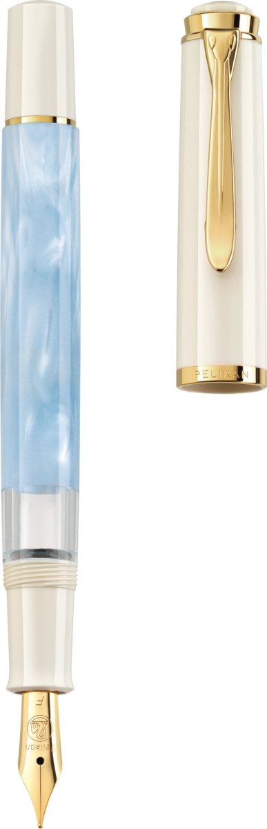 Pelikan Classic 200 Fyldepen, B, pastel blue