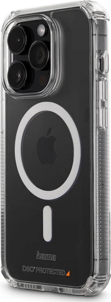 Hama Mobilcover iPhone 14 Pro MagCase, Transparent