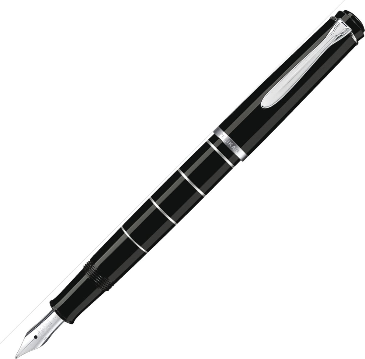 Pelikan Classic 215 Fyldepen, EF, black rings