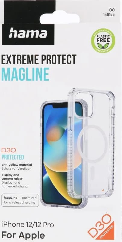 Hama Mobilcover iPhone 12 Pro MagCase, transparent