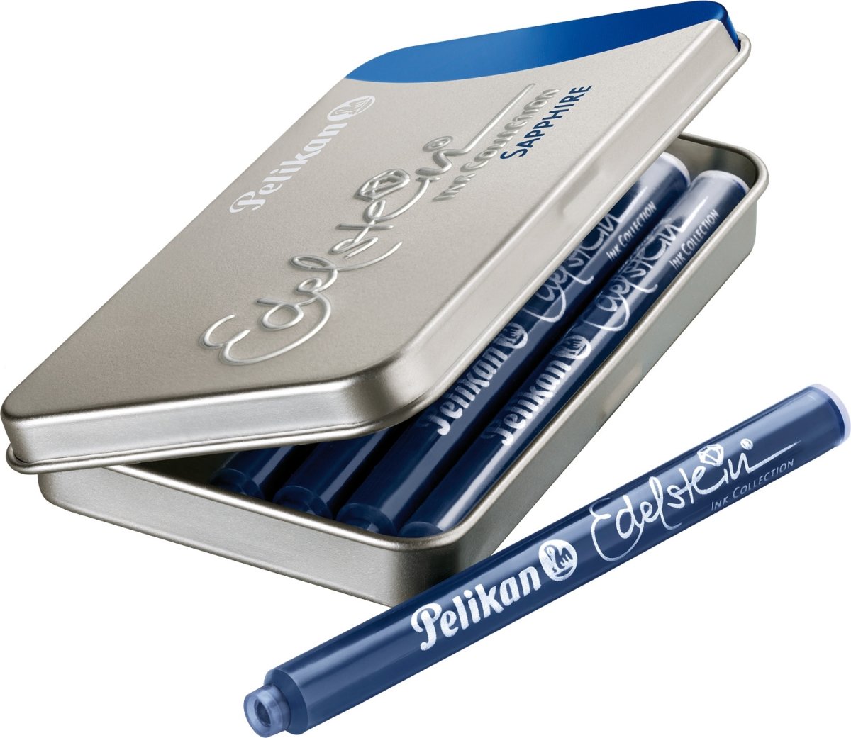 Pelikan Edelstein Refill, sapphire, 6 stk.