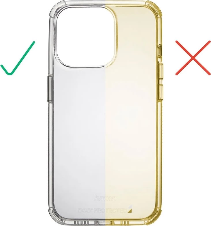 Hama Mobilcover Protect iPhone 11, Transparent