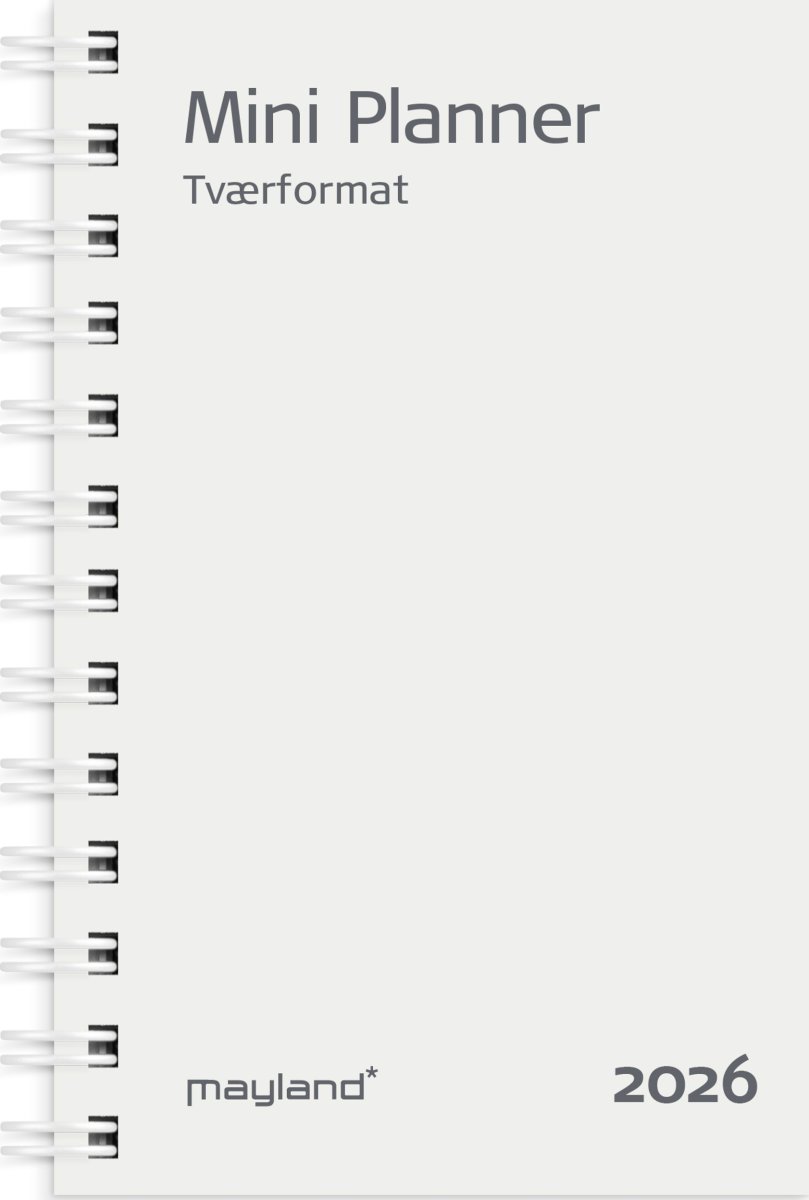 Mayland 2026 Mini Planner, refill