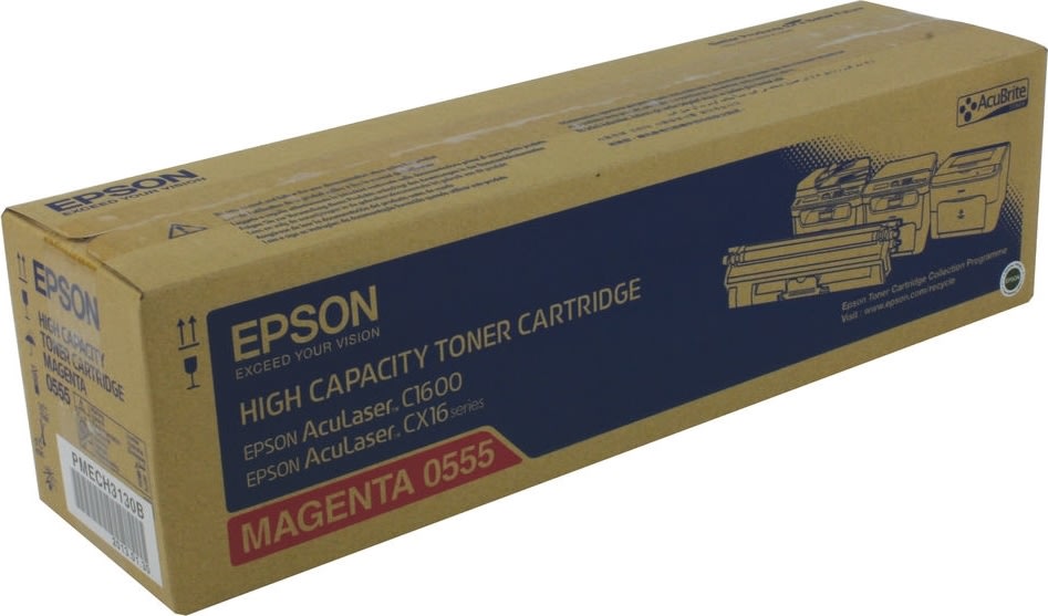 Epson C13S050555 lasertoner, rød, 2700s