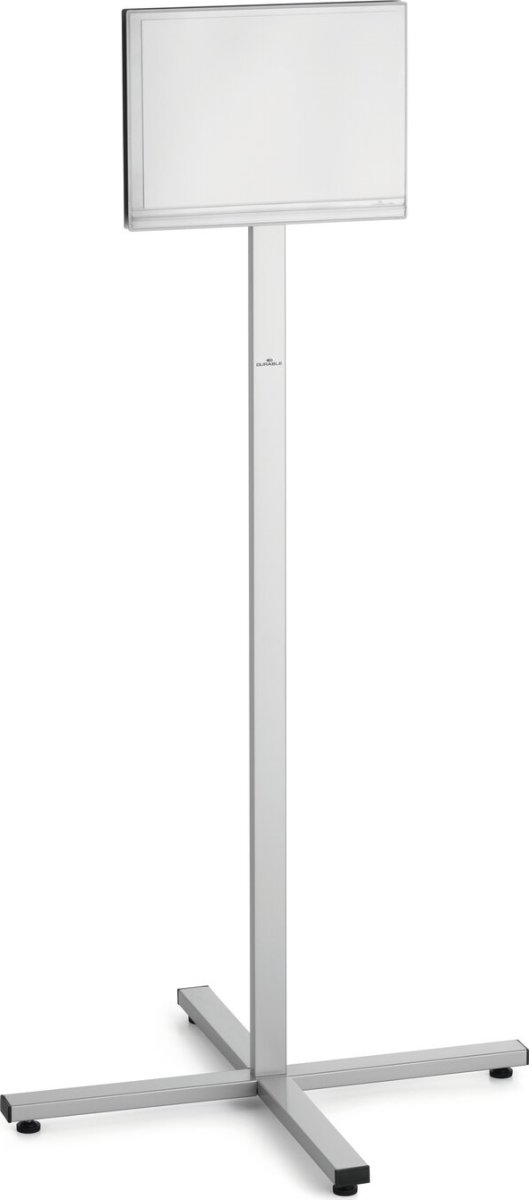 Durable Gulvskilt Info Stand | A4 | Udendørs