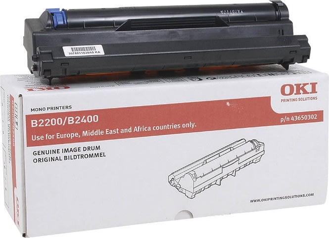 OKI 43650302 lasertromle, sort, 10000s