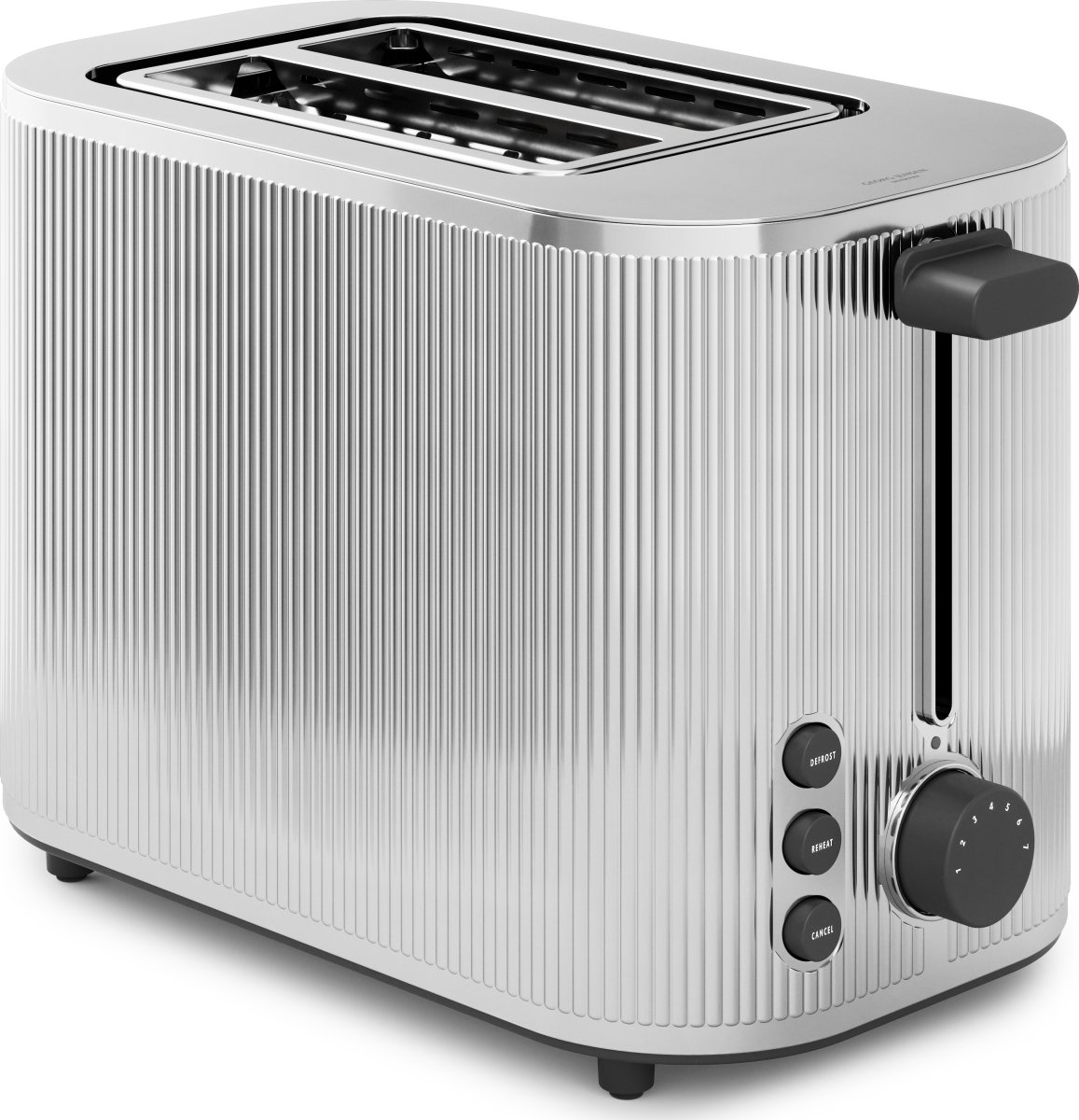Georg Jensen Bernadotte Brødrister, sort el. stål