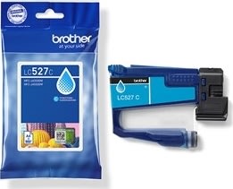 Brother LC527C blækpatron, 0,9K, cyan