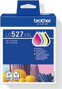 Brother LC527VAL CMYK Multipack, 3x900s