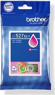 Brother LC527XLM blækpatroner, 2K, magenta