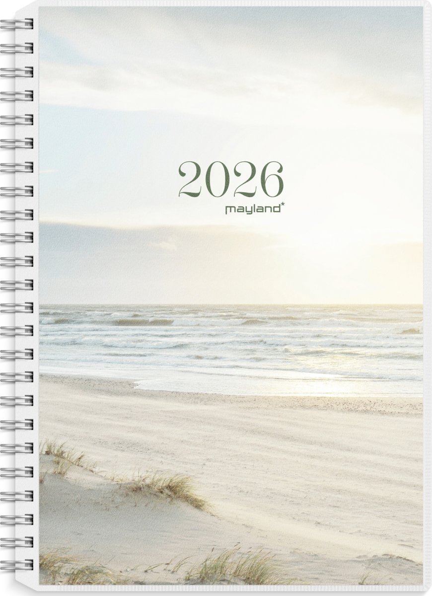 Mayland 2026 Ugekalender, højformat, plast, 4 ill.
