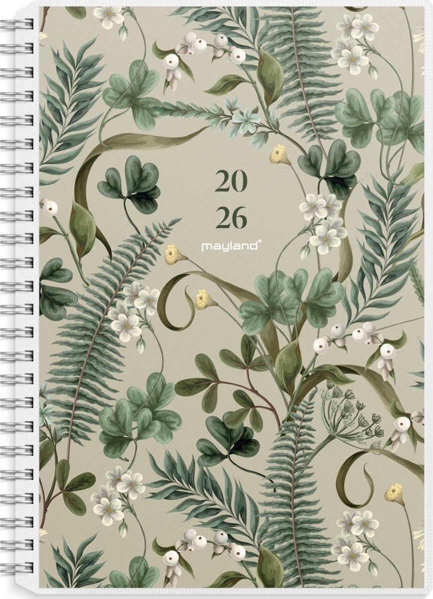 Mayland 2026 Ugekalender, højformat, plast, 4 ill.