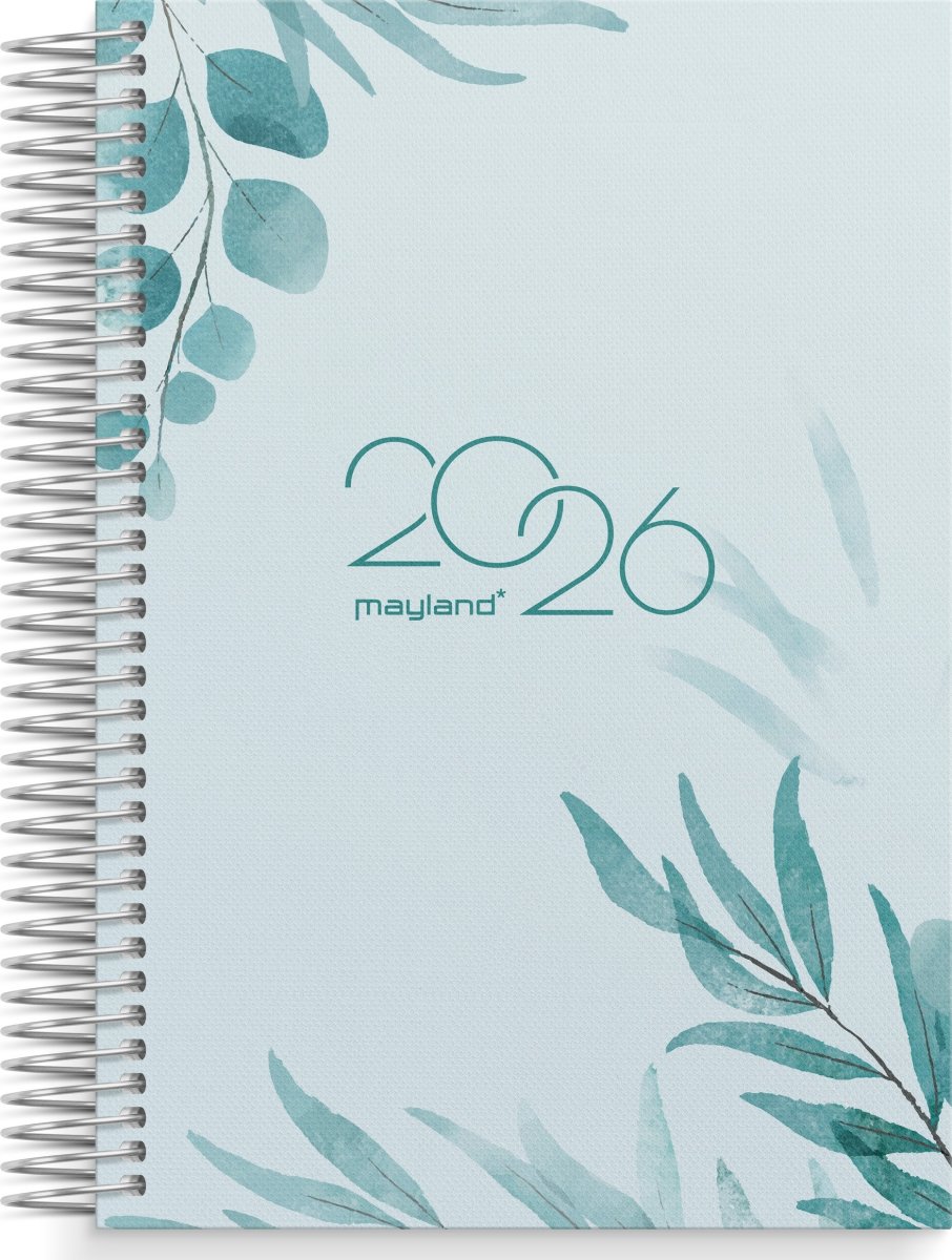 Mayland 2026 Dagkalender, mønstret karton