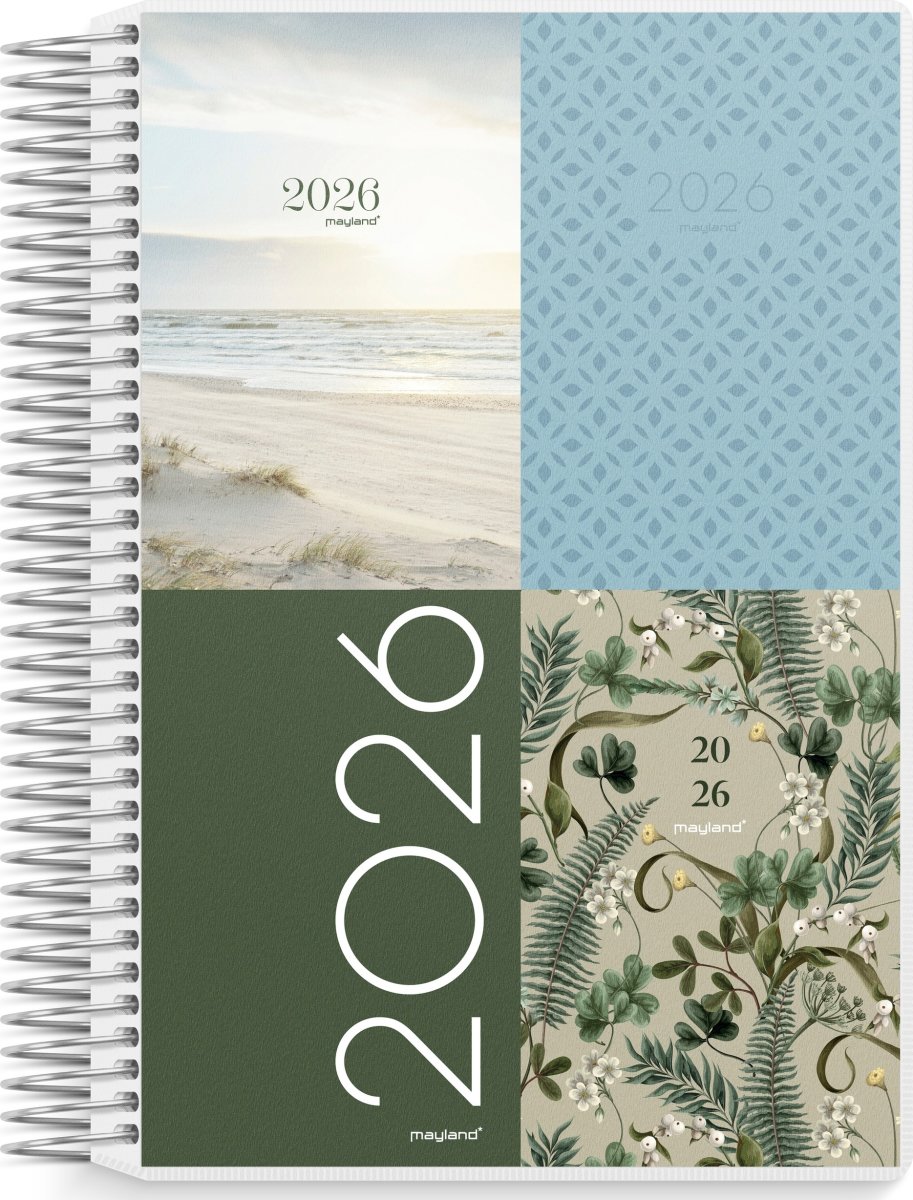 Mayland 2026 Dagkalender, plast, 4 ill.