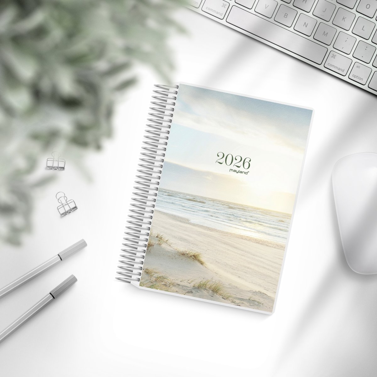 Mayland 2026 Dagkalender, plast, 4 ill.