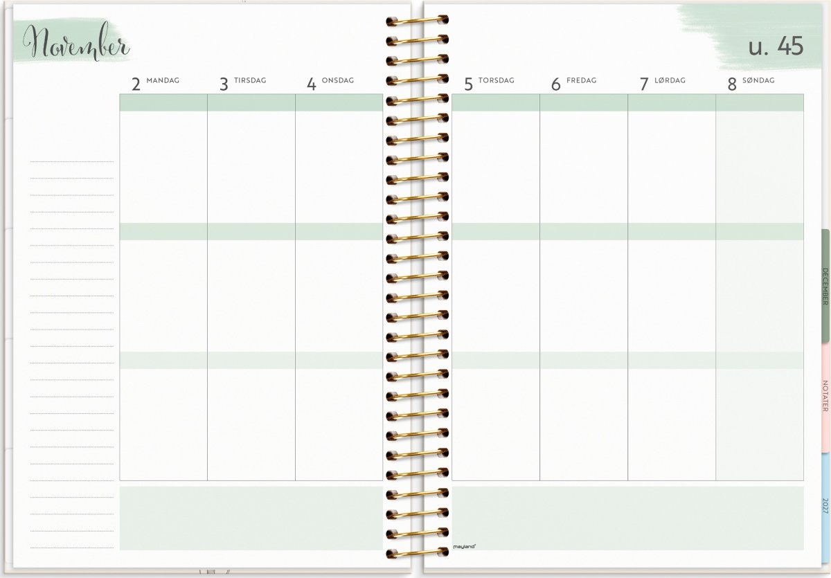 Mayland 2026 Kalender, Life Organizer