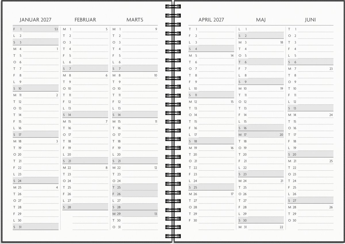 Mayland 2026 Kalender, Få det gjort