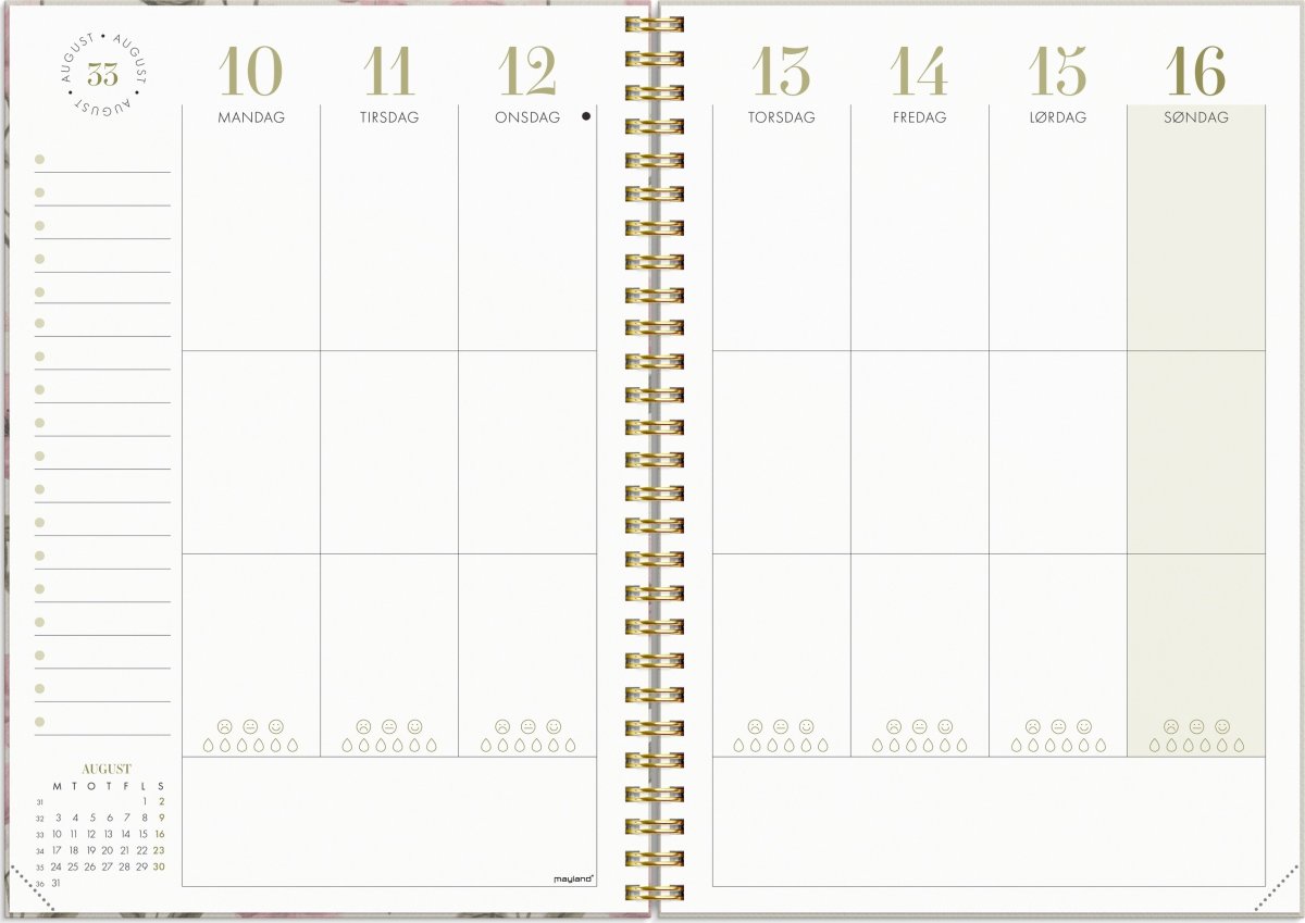 Mayland 2026 Kalender, Life Planner Essentials