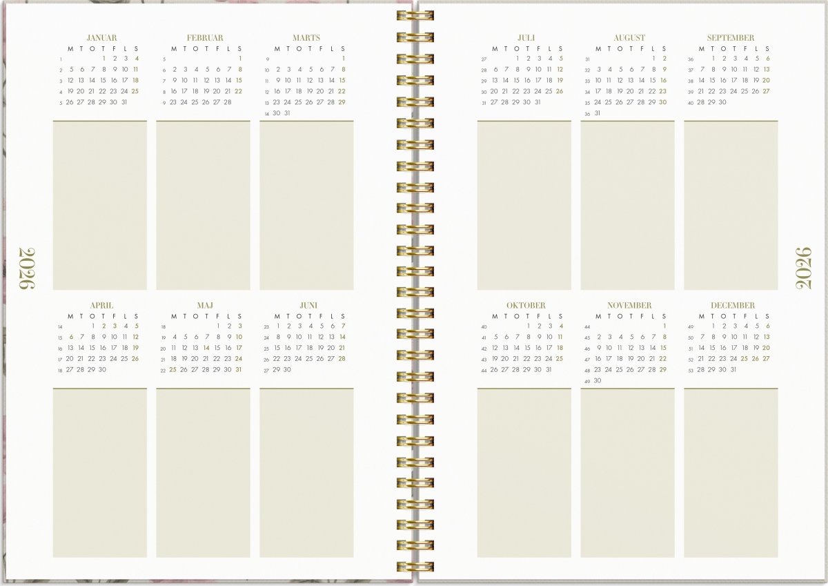 Mayland 2026 Kalender, Life Planner Essentials