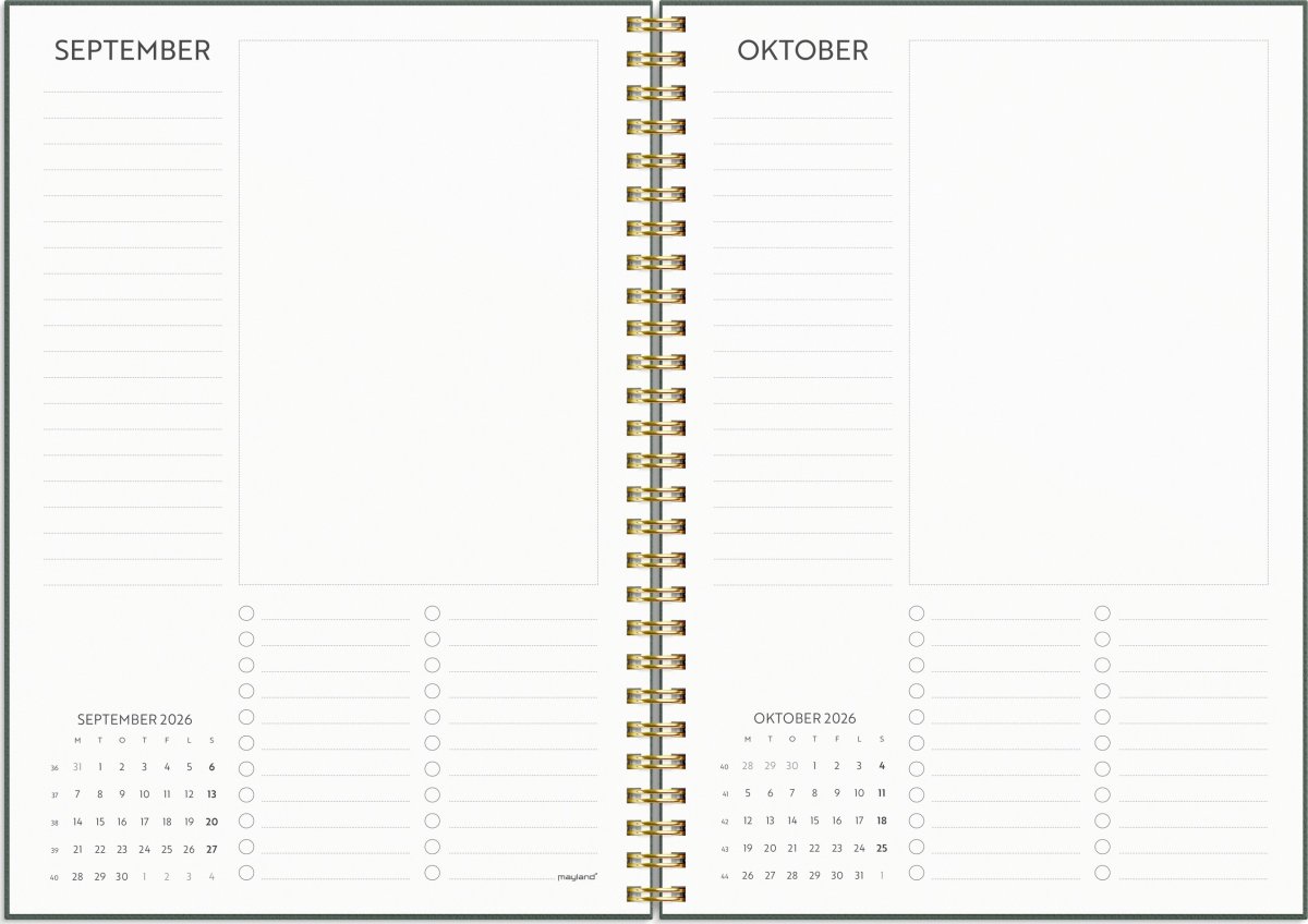 Mayland 2026 Kalender, Life Planner Do More