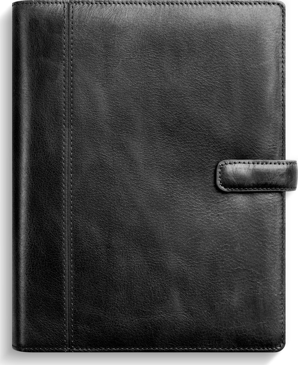 Mayland 2026 System A5 Ugekalender, skind, sort